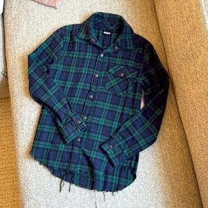 Hudson Jeans Kids Flannel Top